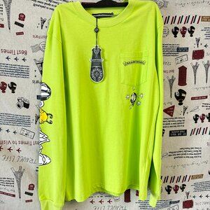Chrome Hearts Matty Boy Green Long-Sleeved Tee